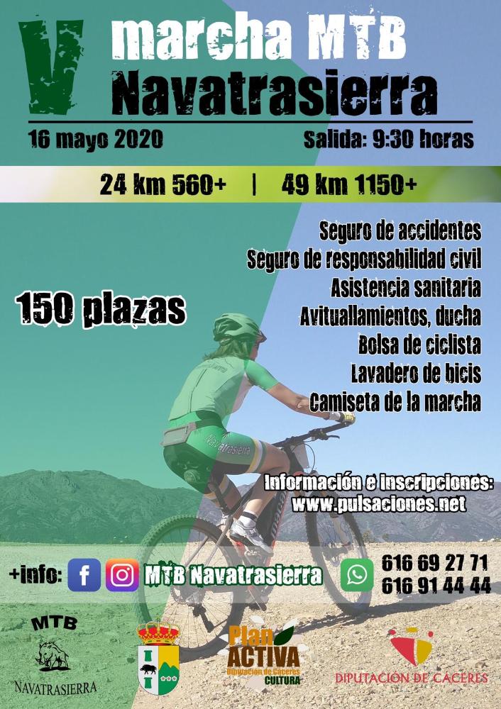 Imagen Abierta la inscripción para la V Marcha MTB en Navatrasierra